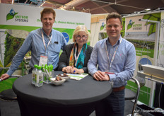 Arnold Bol, Irina Stegeman & Sebastiaan Smeur with Meteor Systems 