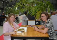Brenda van Diejen (Bayer Vegetable Seeds) and Karin Gorree (Normec Foodcare)