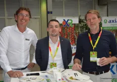Roland van Gulik (XL Bedrijfskleding), Mitchel Visser (Valto), and Carl Rentes (Vivent)