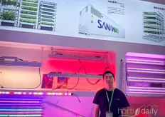 Sananbio shows their vertical farm solution
