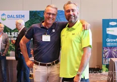 Denis Dullemans with Dutch Lighting Innovations and Chris Lange of Second Bloom Auctions