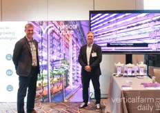 The Vertical Future stand was all about showing off the possibilities in vertical farming