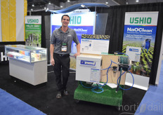 The Ushio NaOClean. The NaOClean technology utilizes electrolysis and a unique mixing process of pure salt (NaCl) and tap water to create a safe and effective pH-neutral electrolyzed water solution of hypochlorous acid (HClO), which is effective in controlling plant diseases while not harmful to crops or workers - read all about it here: http://www.hortidaily.com/article/6045707/us-electrolyzed-water-system-to-treat-and-prevent-plant-diseases/   