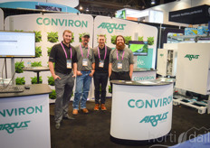 Rico Gara, Justin Jacobs, Rob Sorba and Marc Paynter of Argus Controls and Conviron