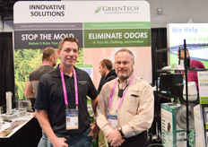 Mike D ambra with Ken Harouff of Innovation Solutions/Green Tech(Air Purification)