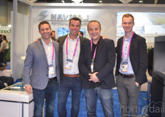 Jon Adams, Henk Verbakel, Adnan Tunovic & Pieter Ammerlaan with Havecon.