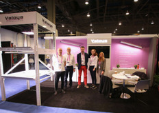 The Valoya team: Nemanja Rodic, Marketing Manager, Rabbe Ringbom, VP Sales and Marketing, Lars Aikala, CEO, Stefanie Linzer, Biologist and Erin Sharp, Business Development Director for North America