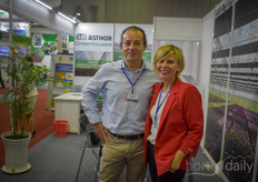 Manuel Guerrero Delgado with Asthor Agricola is visited by Patrizia Giuliana with Arrigoni.