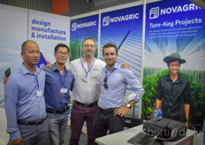 Pascual Miralles with Novagric welcomes visitors in his booth. Novagric is the brand of Novedades Agricolas which has been launched because of the company 40th anniversary. Internationally the company was also known as APR, which is the company’s brand of greenhouses.