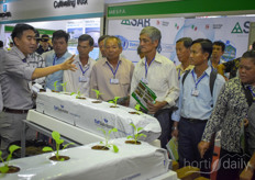 Tuff Substrates is a developer, producer and marketer of soilless growing techniques in Israel. With hydroponic growing being one of the hot topics on the show, many growers visited the company's booth.