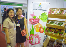 Nguyen The with Ant Farm grows fresh vegetables in Thailand.