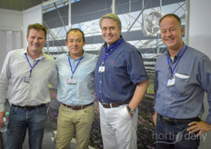 Kasper Rietvelt with Anthura, Manuel Guerrero (Asthor), Kick Jansen (Luiten Greenhouses) & Jan Hoogewoning, (Ridder).