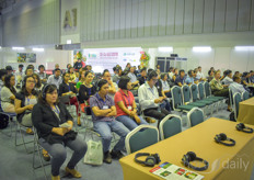 With growers being eager to improve their business, the seminar program was visited well.