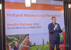 "Vietnam has the ambition to become a regional and global player in agriculture and horticulture," says Willem Schoustra, Dutch agriculture council for Vietnam and Thailand. He hosted the Holland Networking Reception on Thursday.https://www.hortidaily.com/article/9078908/vietnam-wants-to-become-the-vegetable-garden-of-southeast-asia/