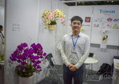 Yu-Wei Lin, Taiwan Floriculture Export Association.