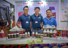 Le Duy Nhan & Vu Truong Xuan with Vietnong Fertilizers, joined by Tyong Quag Caohj with FM Agtech.