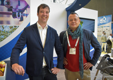 Jelle Boeters (Stolze) with Paul Steers, SGA