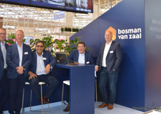 Marco Braam, Erik Vermijden, Casper Knook, Rami Alsouqi and Rob Alleblas of Bosman Van Zaal and Wim Blijleven of Indigo Logistics