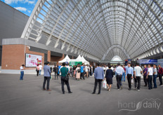 The Horti China took place in the newly built Qingdao Cosmopolitan Exposition. 