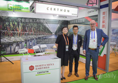 Rui Yin & Richard van der Sande with Certhon. 