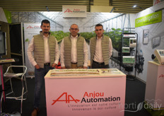 The team with Anjou Automation: Simon Grimaud, Yohan Favel & David Castellan