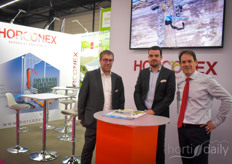 Sebastien le Large, Simon le Coz & Olivier ROusset-Rouviere with Horconex. Only recently the company opened up their new HQ in Netherlands: 