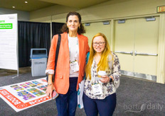 Suzanne Pruitt, Indoor Ag-Con, and Kaylee South, Virginia Tech