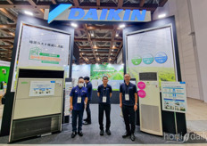 At the Daikin booth it was all about maintaining a stable growing environment highlighting their temperature control products