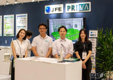 The Priva team present! Priva has seen a lot of interest from Japanese operators as climate change is making it challenging to keep a stable growing environment.