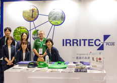 One, two, three, Irritec. The team was all about irrigation. 