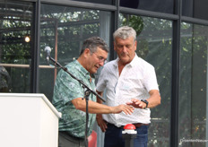 Peet and Leo van Adrichem were allowed to perform the official opening ceremony.