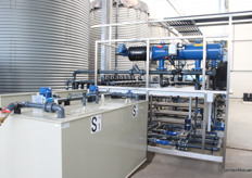 The water technology room is also equipped with UV-C disinfection.