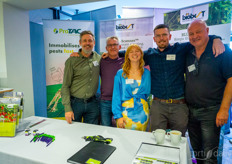 Team Biobest: Dirk Aerts, Zara Snow, Mark Wilde, Niall Conboy and Mark Jones