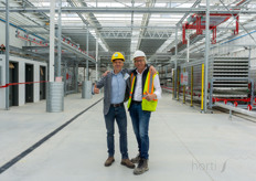 Michael Ploeg, Dalsem, and Pieter van Dijk, Ontario Plants, have worked together closely to create the facility