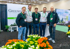 Mackenzie Hunse, Pim van der Knaap, Bert van Spijk, Kristian Damsted and Torben Pedersen of Greenex