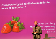 Wilco van den Berg (GroentenFruit Huis) shared statistics on the market