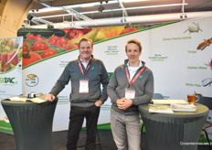 That Harry and Lennart Schouten with ISA CropCare are loyal visitors to Strawberry Day is proven by this photo.