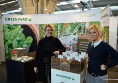 Els Thoelen and Daisy Stoop with Greenyard Horticulture. The new name is to be announced later this year. 