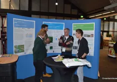 Busy in the stand of Wageningen University & Research