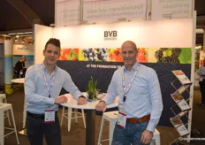 Bart Verheijen and Jan Simons on the photo for BVB Substrates.