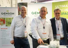 Marc van Gennip, Heiner Lenssen & Ronald De Meester from Genson Soft Fruit Plants