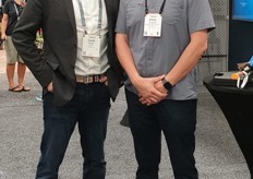 Cord Nunez, Sales Director North America, HPNow with Chris Lundgren of Dosatron 