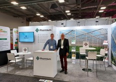 Sales Managers Josh Gauche & Harman Gilbert with Phormium 