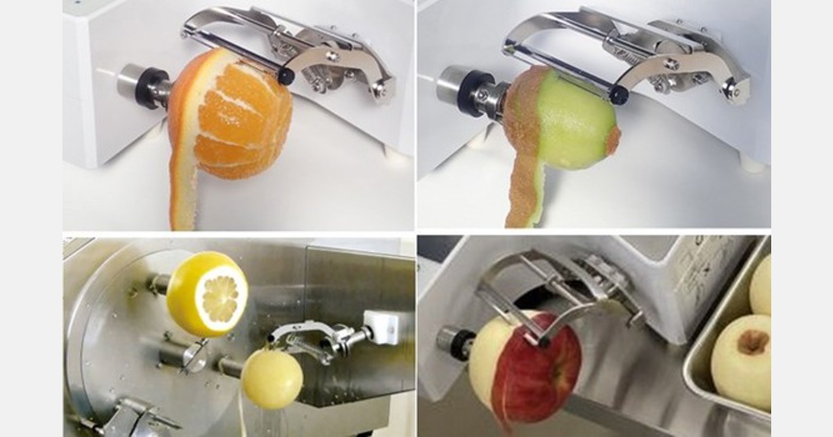 Fruit Peeling Machine  Industrial Fruit Peeler to Remove Peels